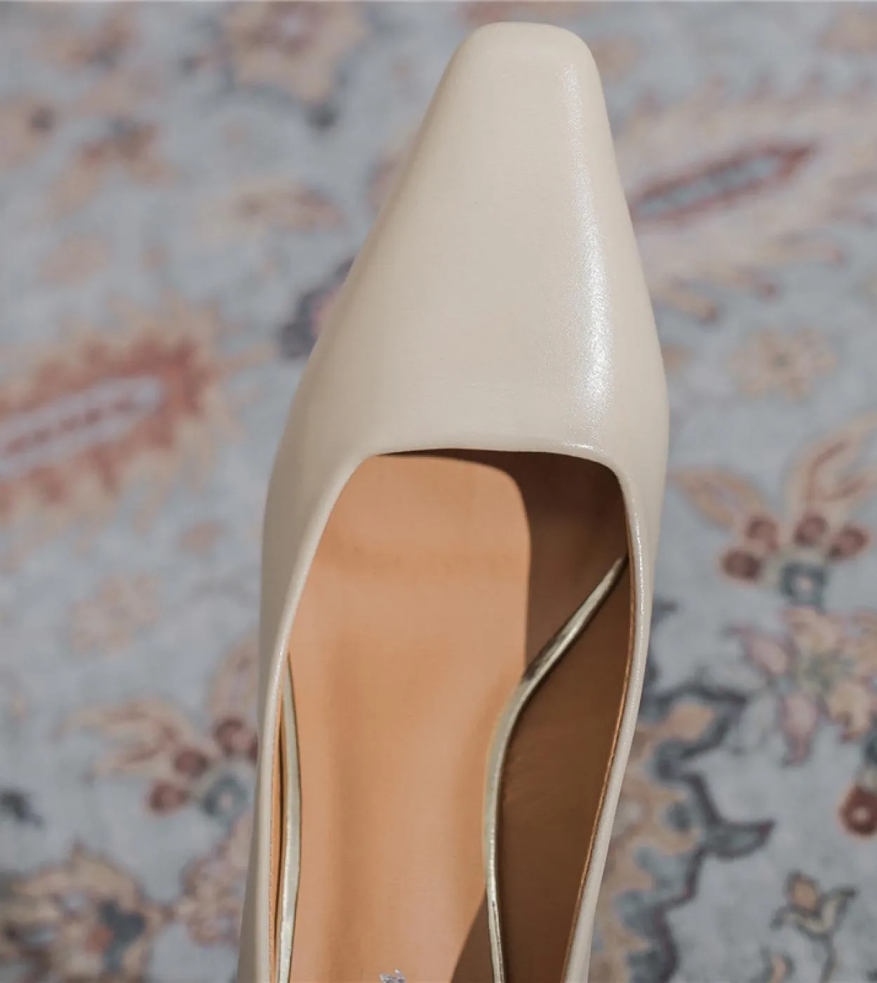 2022 Donne 5 cm Tacchi alti Décolleté in pelle Lady Office Retro Tacchi bassi a blocchi Ragazze Fetish Metallo Matrimonio Sposa