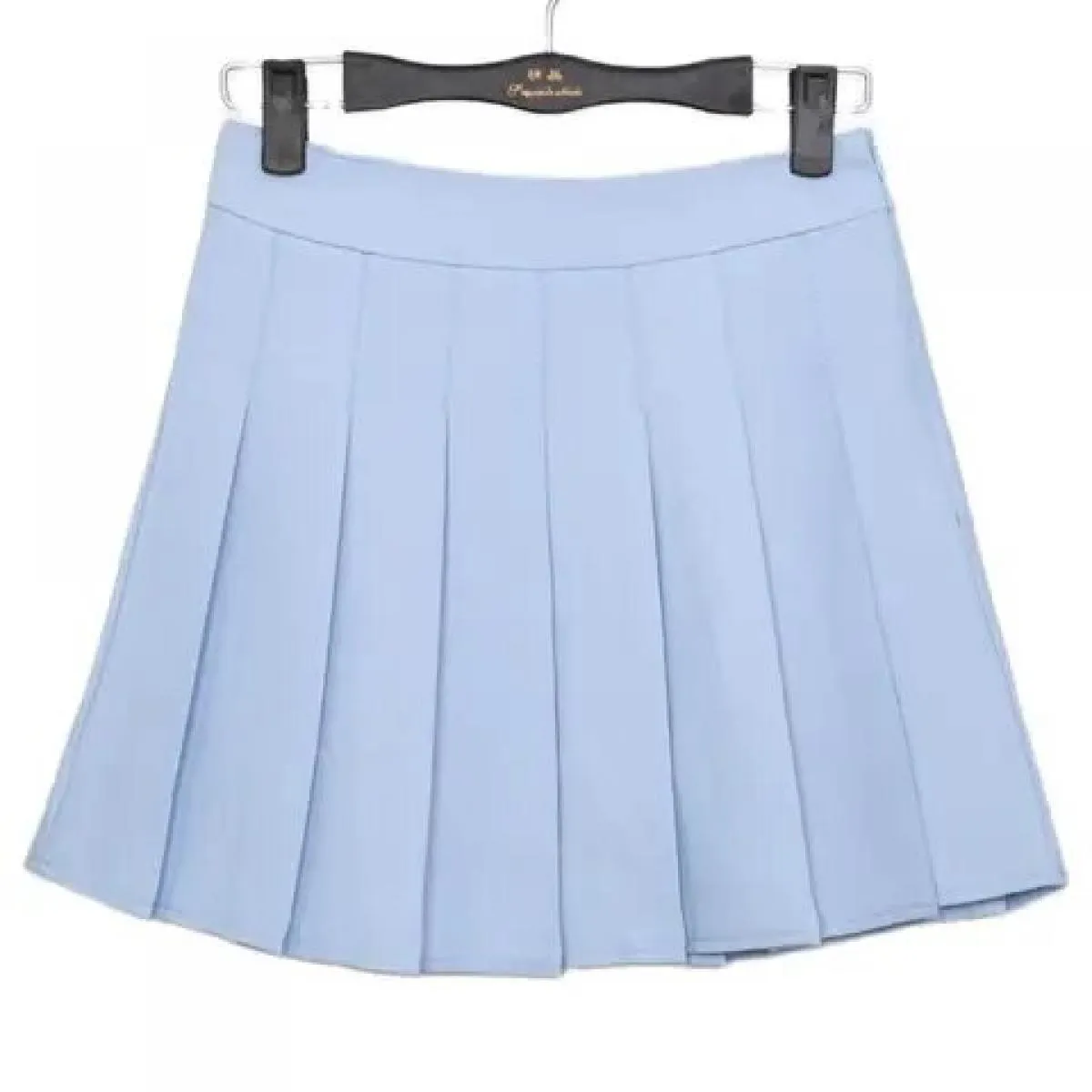 2023 nuova primavera gonne a pieghe a vita alta gonne di jeans Harajuku uniforme scolastica gonna da marinaio solida A Line
