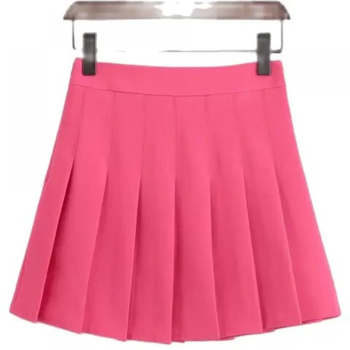 2023 nuova primavera gonne a pieghe a vita alta gonne di jeans Harajuku uniforme scolastica gonna da marinaio solida A Line