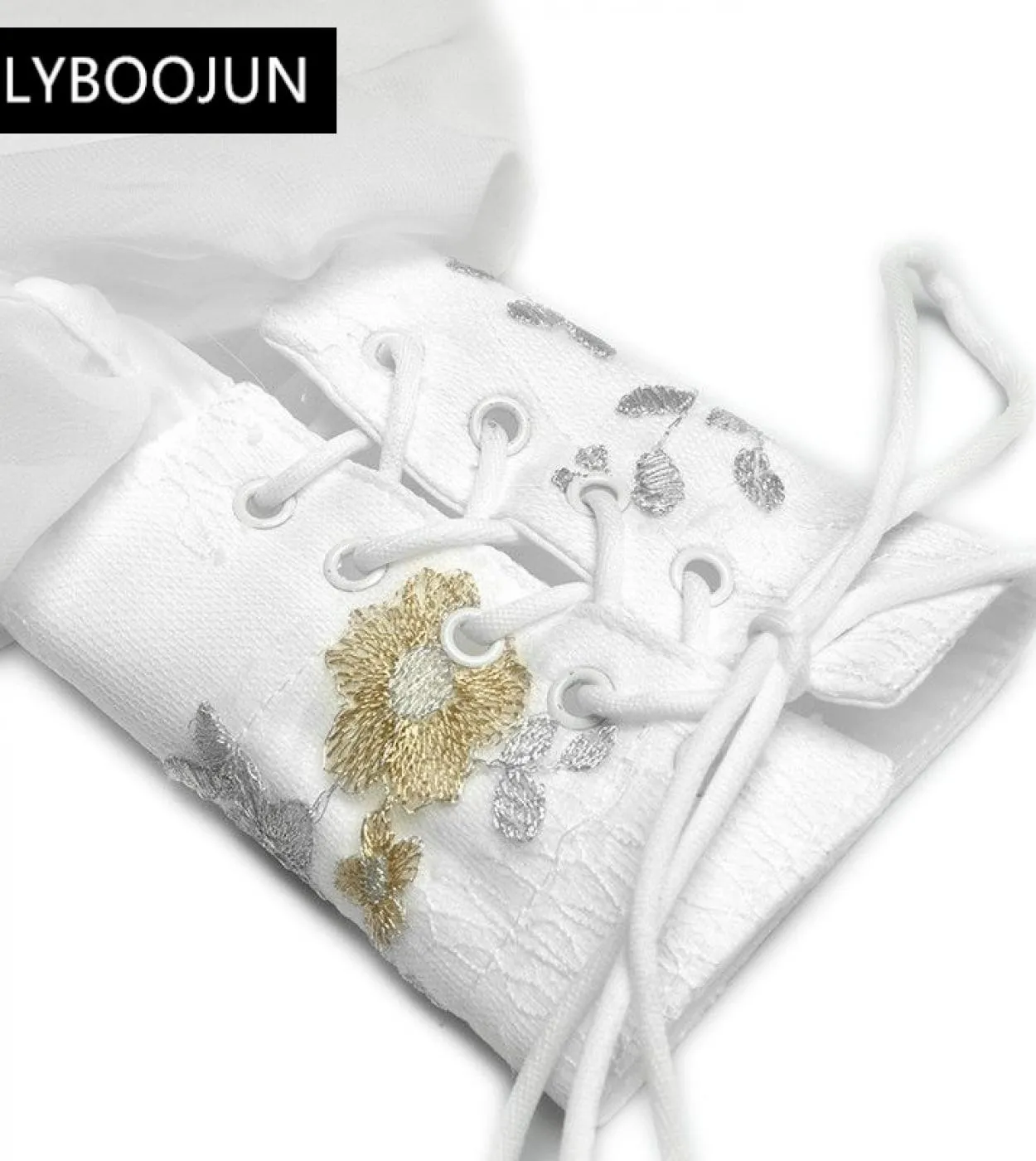 2023 Runway Luxury Brand Elegante di alta qualità Primavera Camicia a maniche a lanterna da donna Top  Gonna con paillettes ric