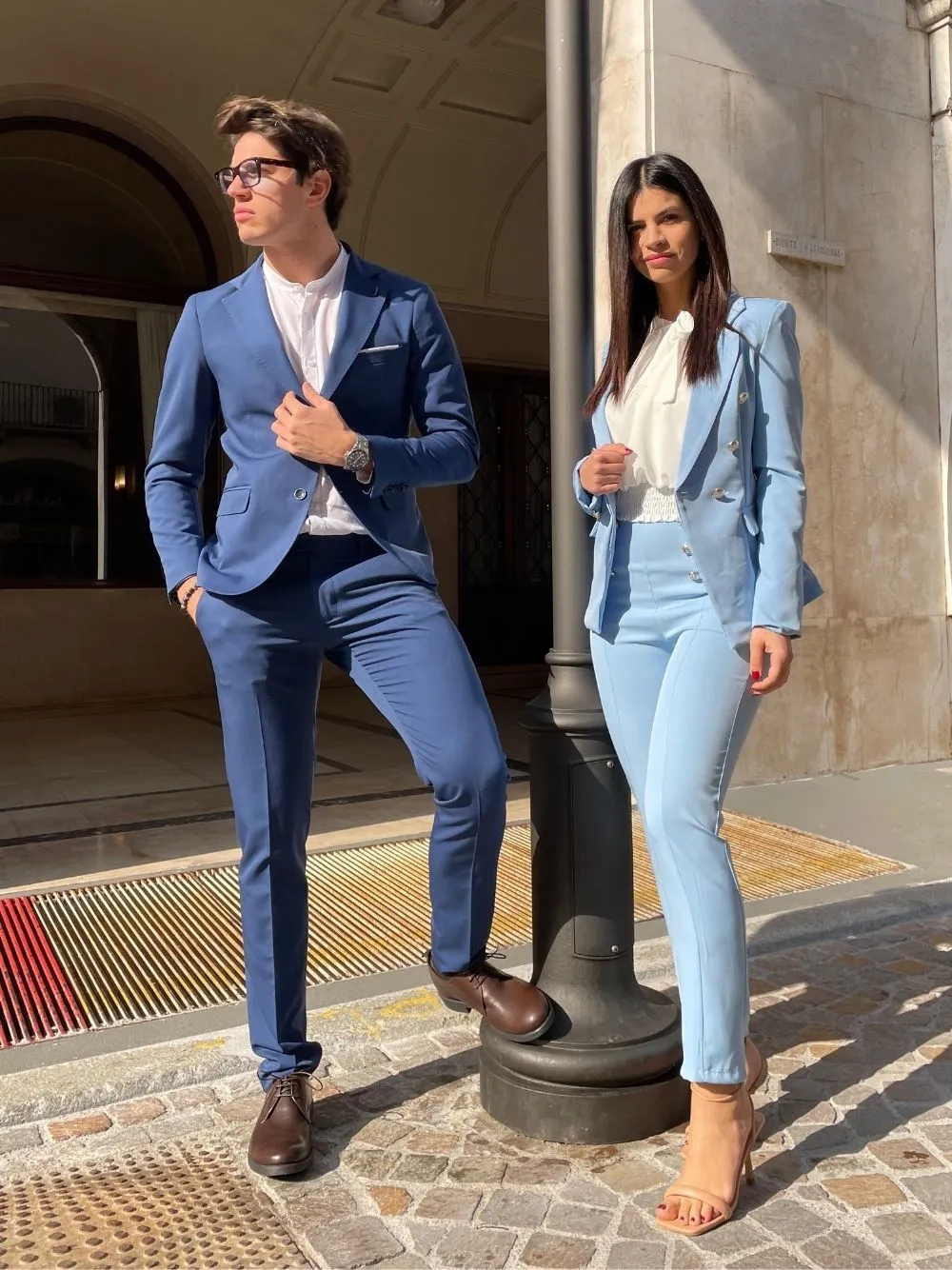 Abito giacca 2 bottoni panta