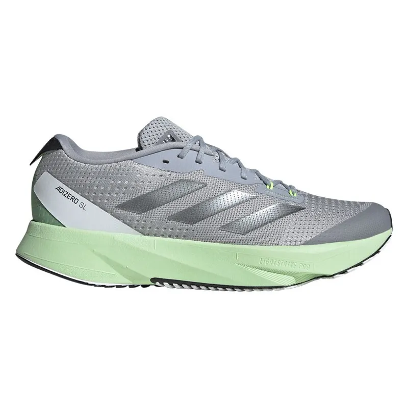 ADIDAS Adizero SL Grigio Verde - Scarpe Running Uomo