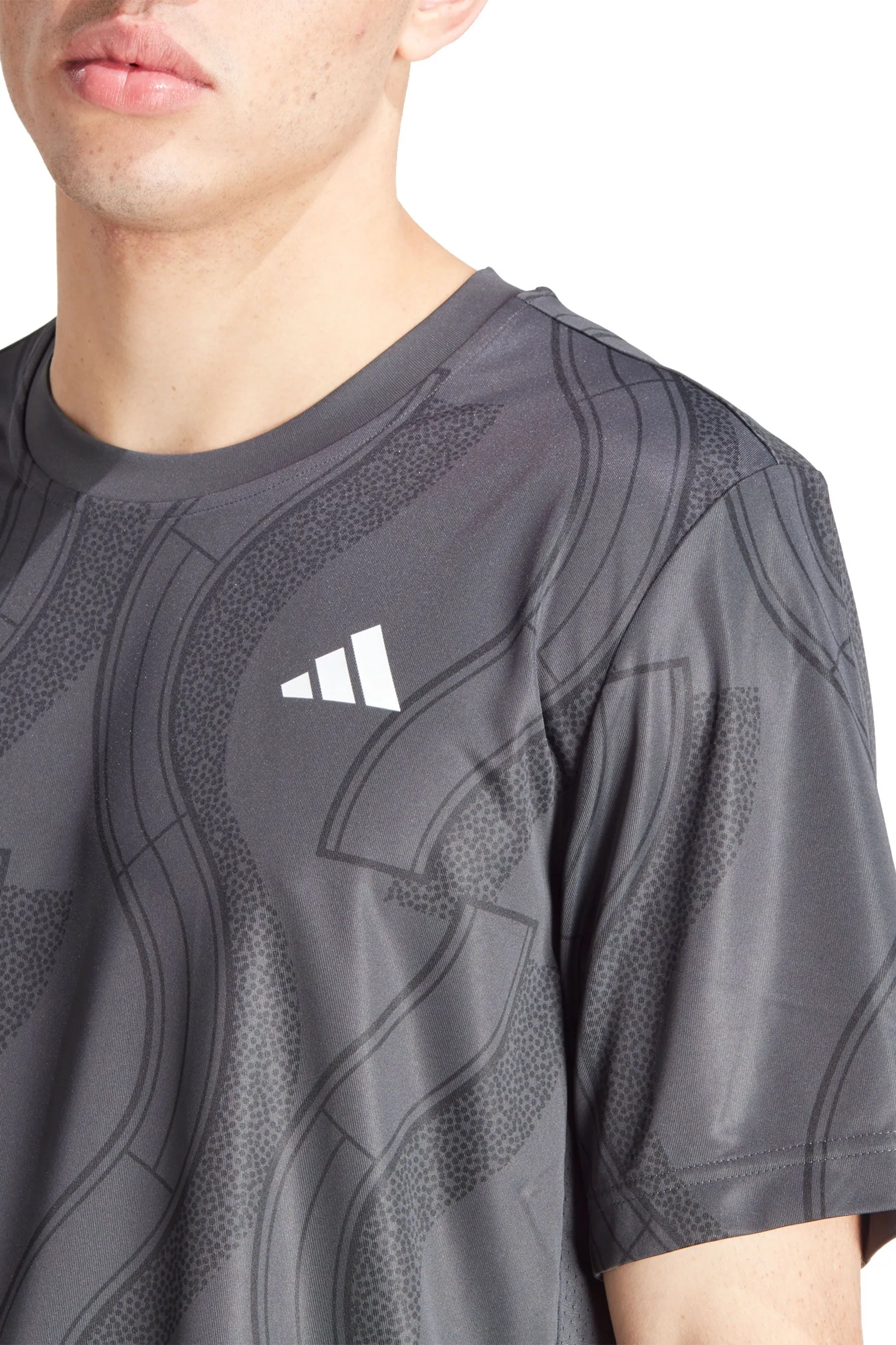 adidas Club - T-shirt con stampa di tennis