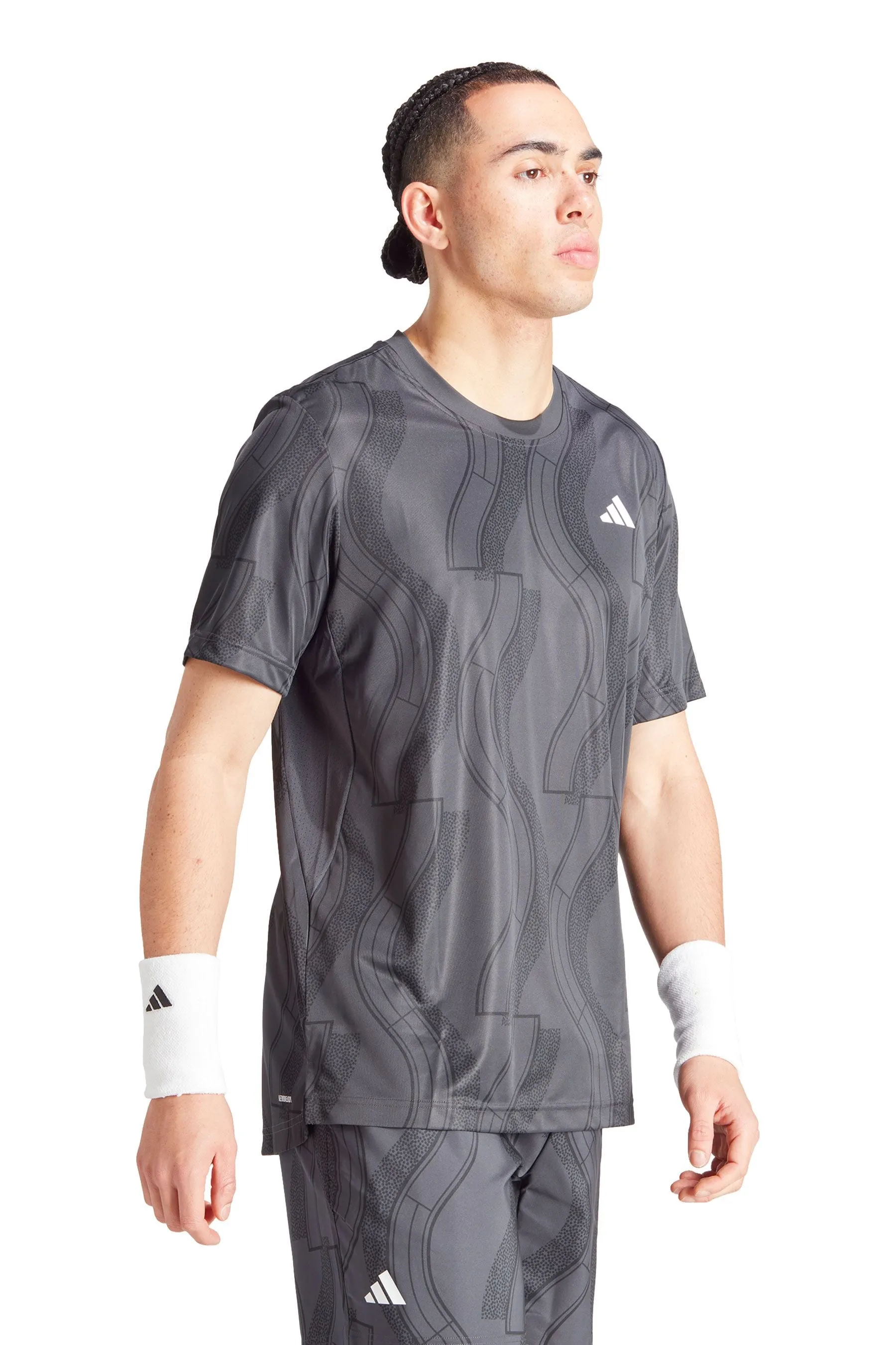 adidas Club - T-shirt con stampa di tennis