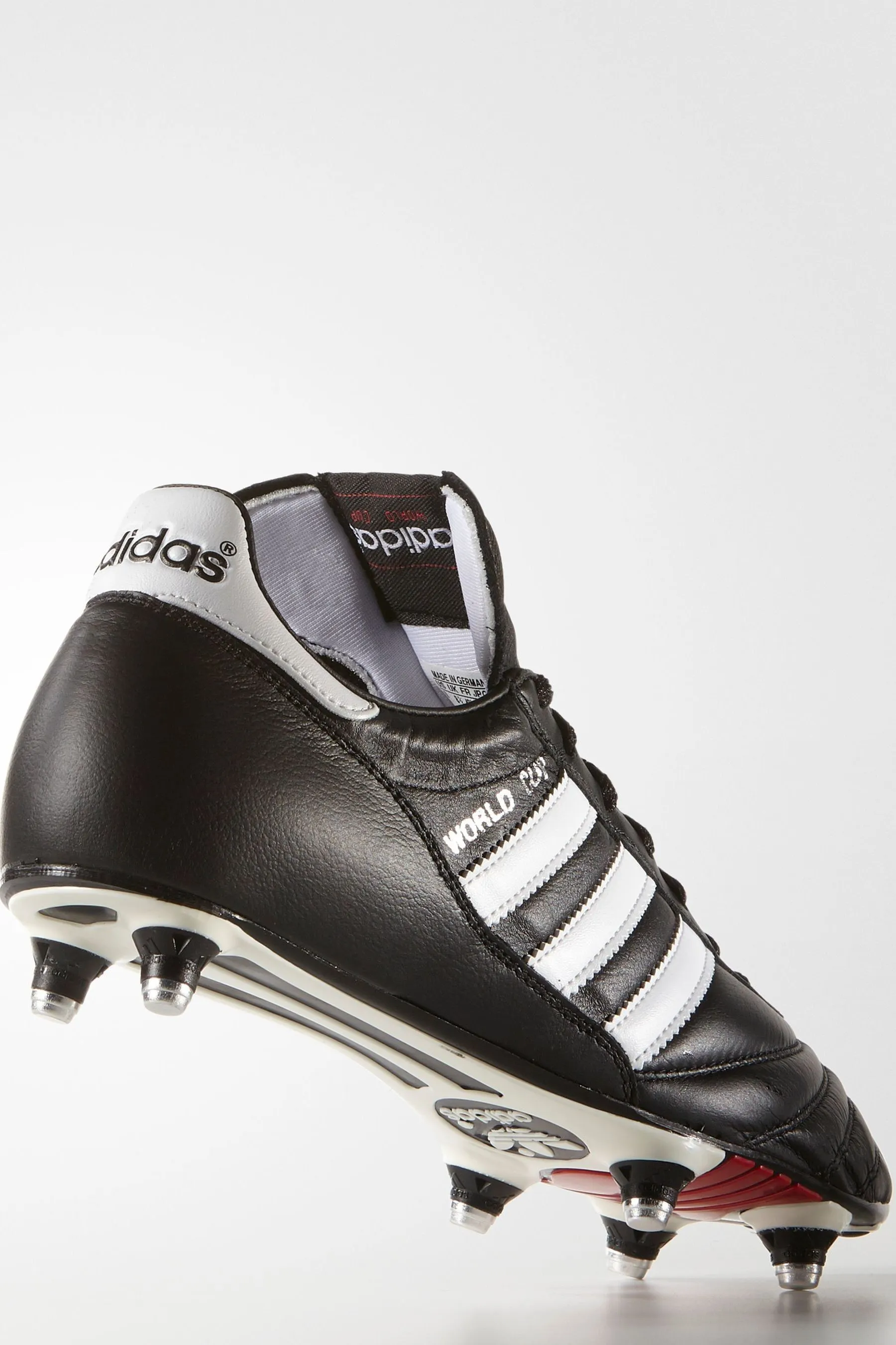 adidas /Nero Bianco/pallone da calcio - Classic World Cup - Stivali per terreni duri per adulti