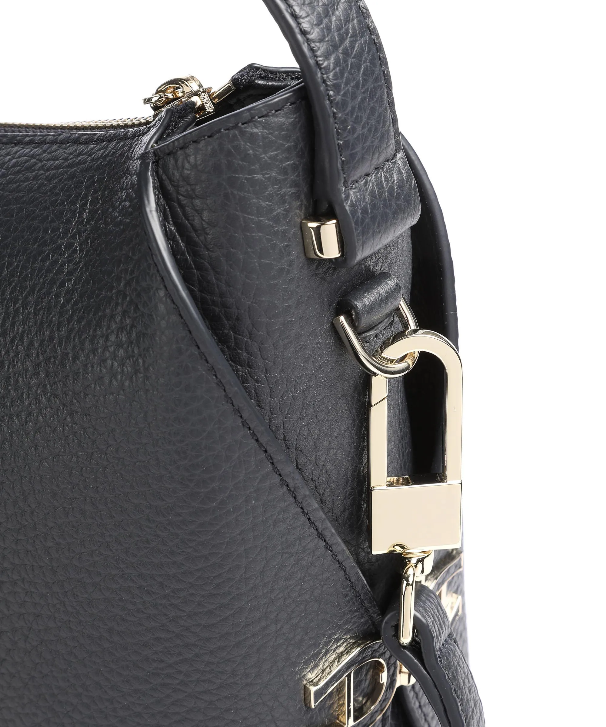  Aigner Milano M Borsa hobo pelle di vacchetta grana navy  