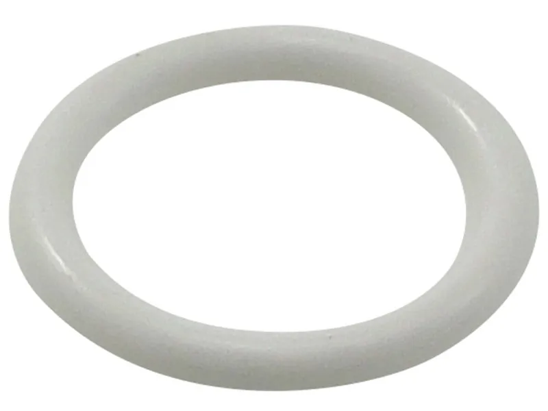 Anelli per bastone tenda in plastica Ø 22 mm 10 pz bianco