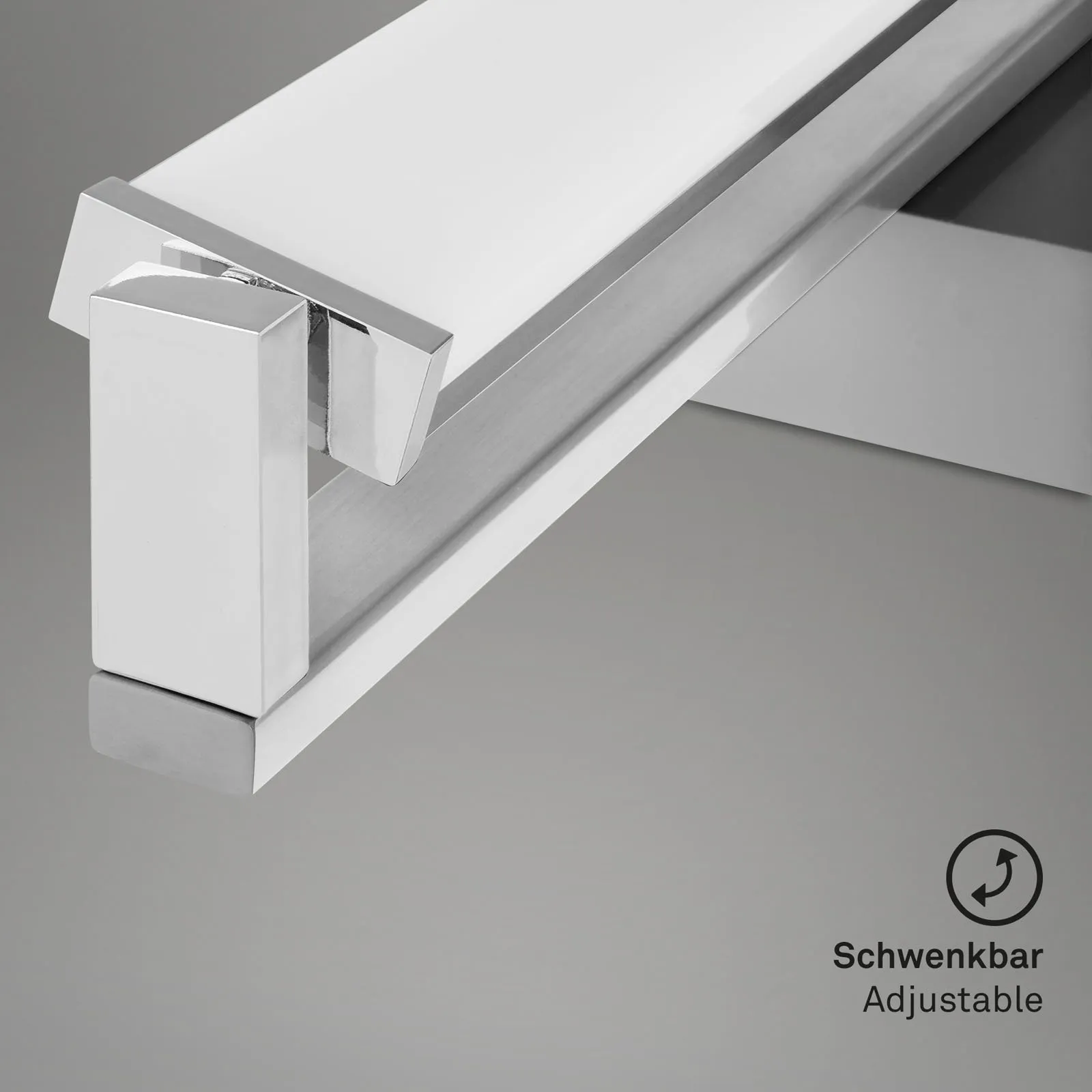 Applique a LED Udonga, orientabile, CCT, Dime, nichel