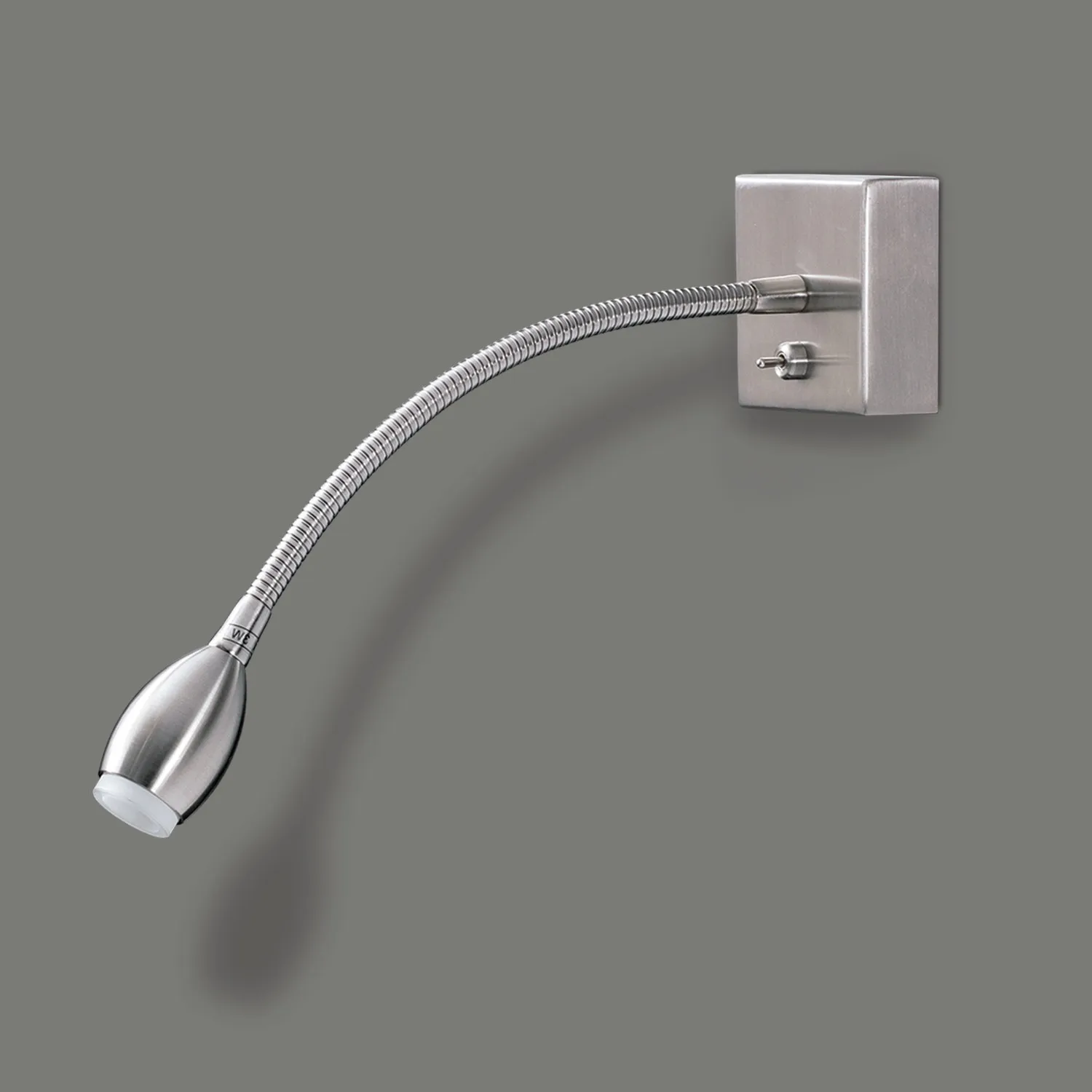 Applique Nichel Flex Spot Led 3w con Braccio Orientabile ACB