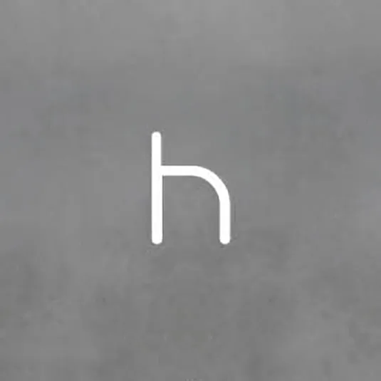 Artemide Alphabet of Light parete minuscola h