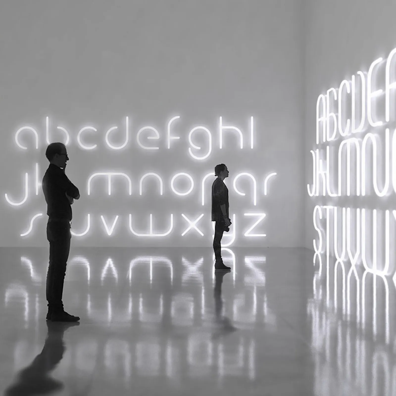 Artemide Alphabet of Light parete minuscola h