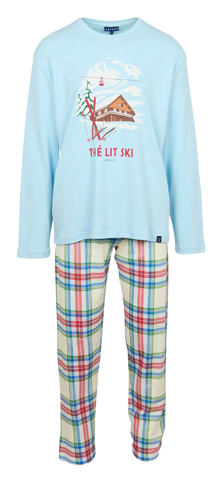  ARTHUR   Completo pigiama in cotone | Bianco