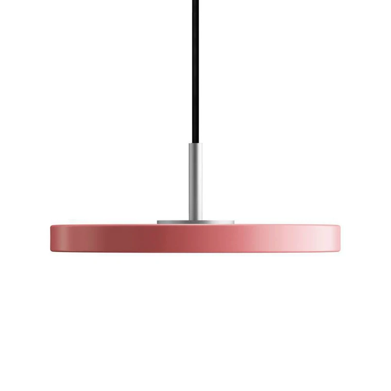 Asteria Micro Lampada a Sospensione Nuance Rose/Steel Top - UMAGE | Acquista online