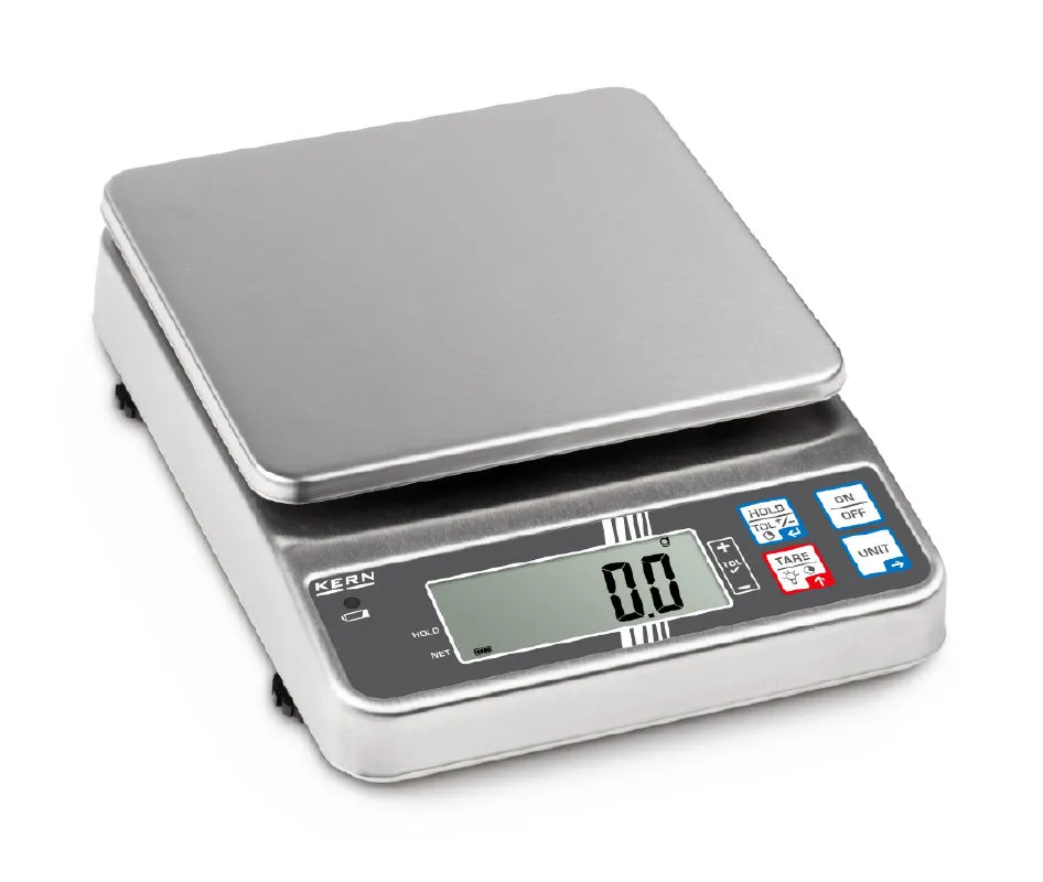 Bilancia Da banco Kern, 3kg max, risoluzione 1 g