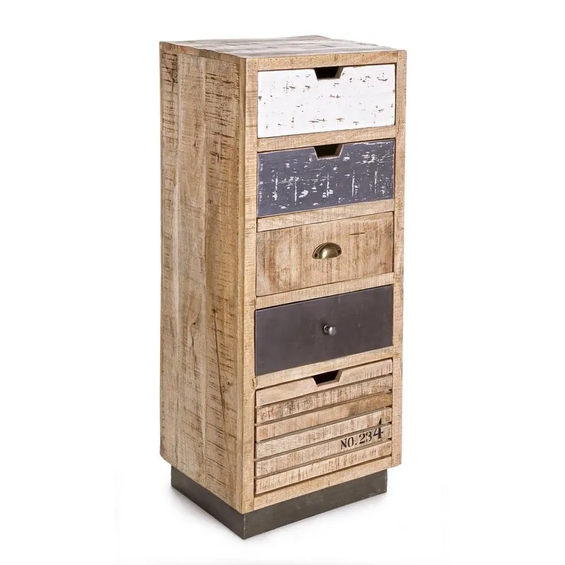 Bizzotto Cassettiera 5 cassetti Tudor