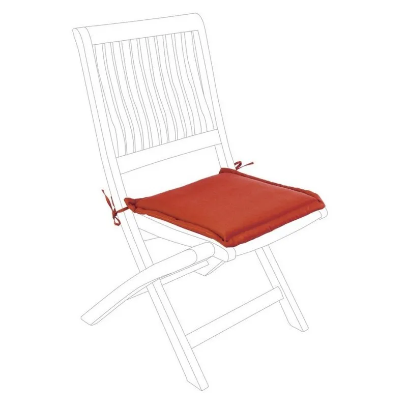 Bizzotto outdoor Cuscino poly180 rosso arancio seduta qu