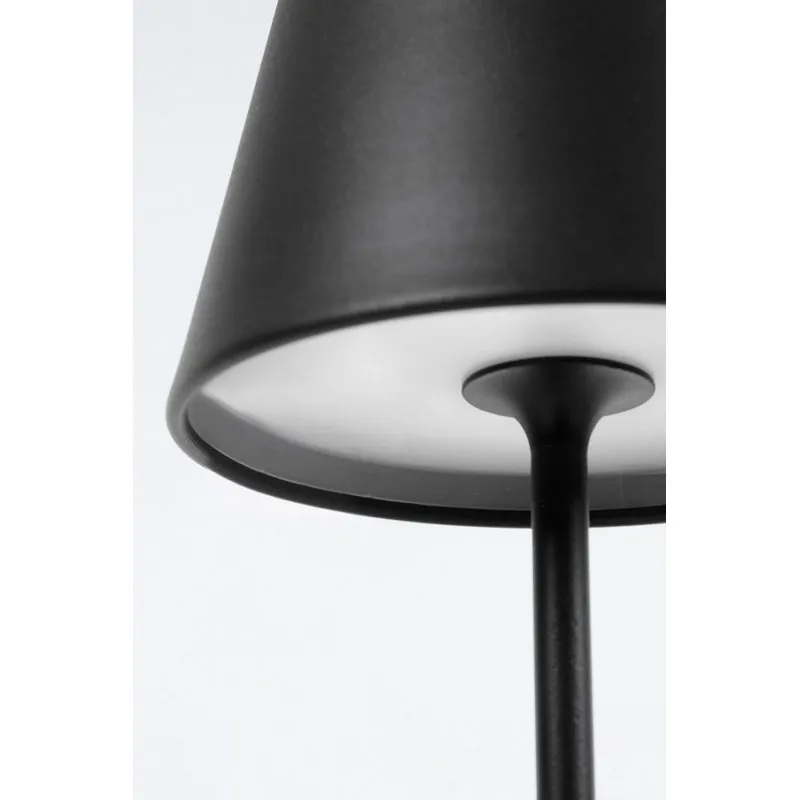 Bizzotto outdoor Lampada da tavolo led Etna nero h38