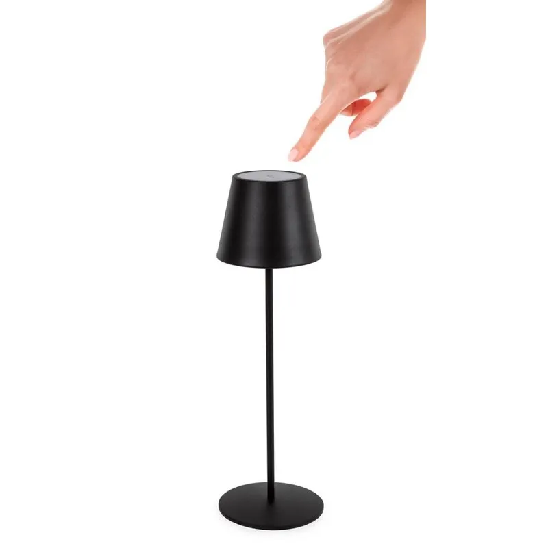 Bizzotto outdoor Lampada da tavolo led Etna nero h38