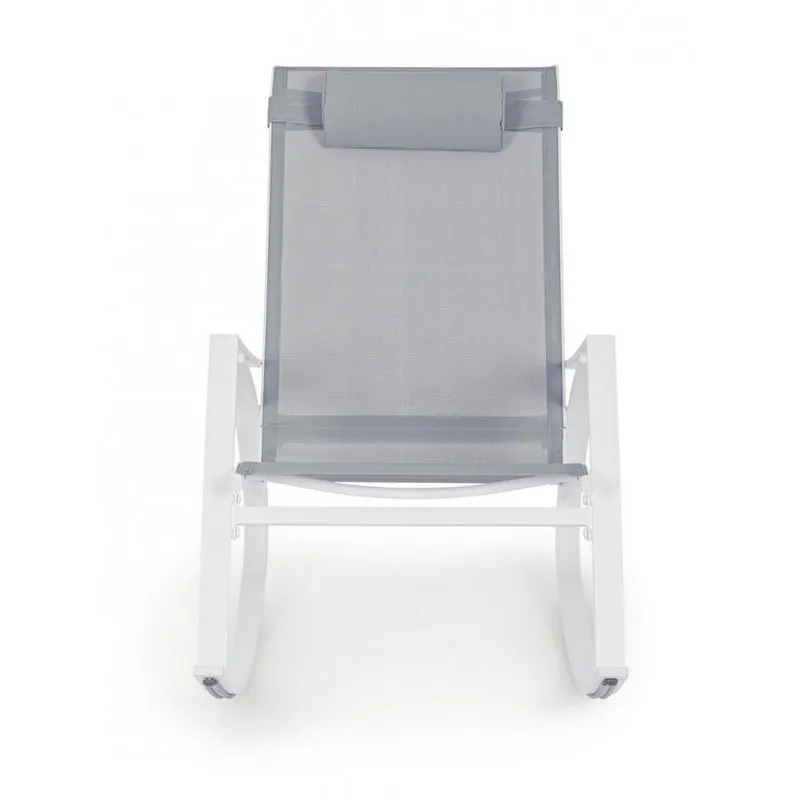 Bizzotto outdoor Poltrona dondolo c-p demid bianco ja16