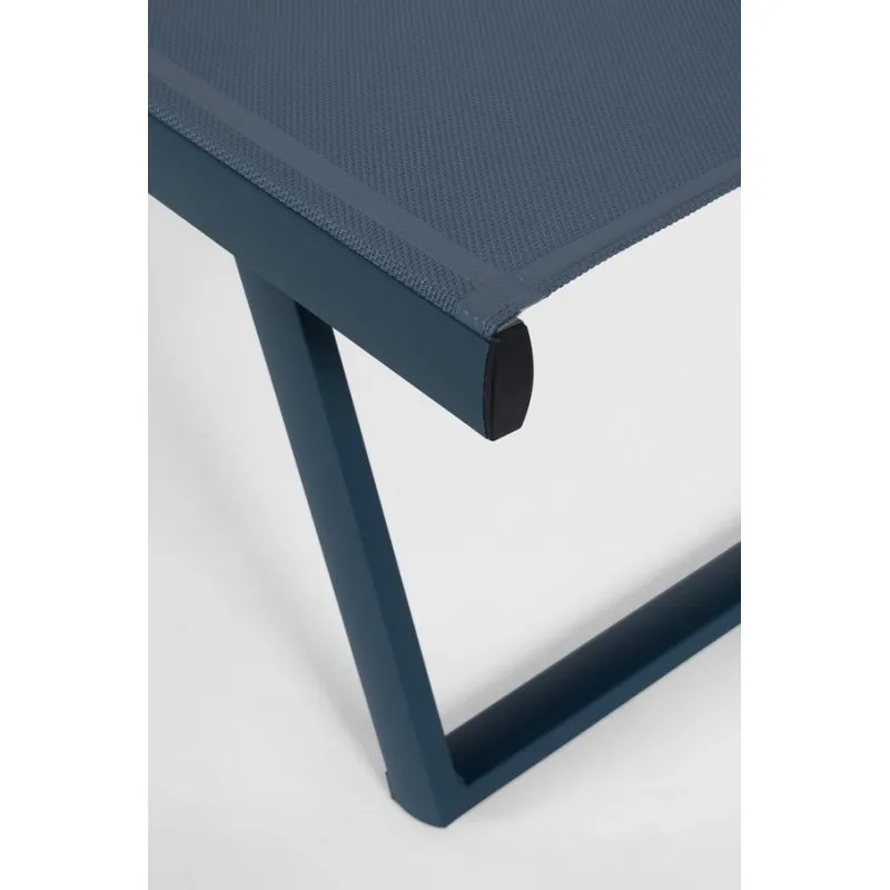 Bizzotto outdoor Set 2 lettini con ruote Taylor navy