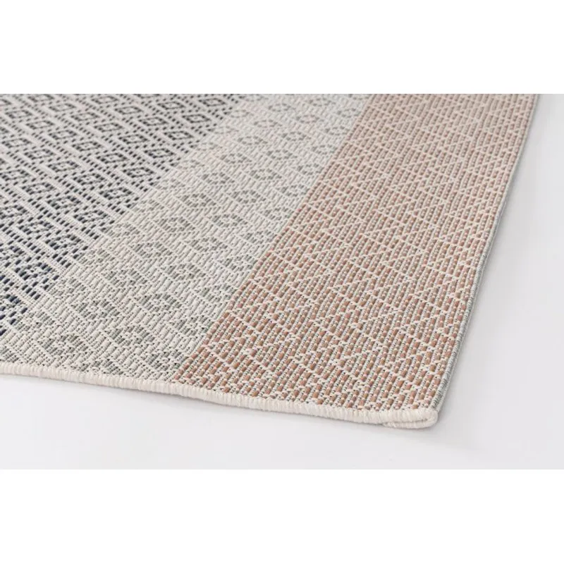 Bizzotto outdoor Tappeto Leev beige-blu-arancio 160x230