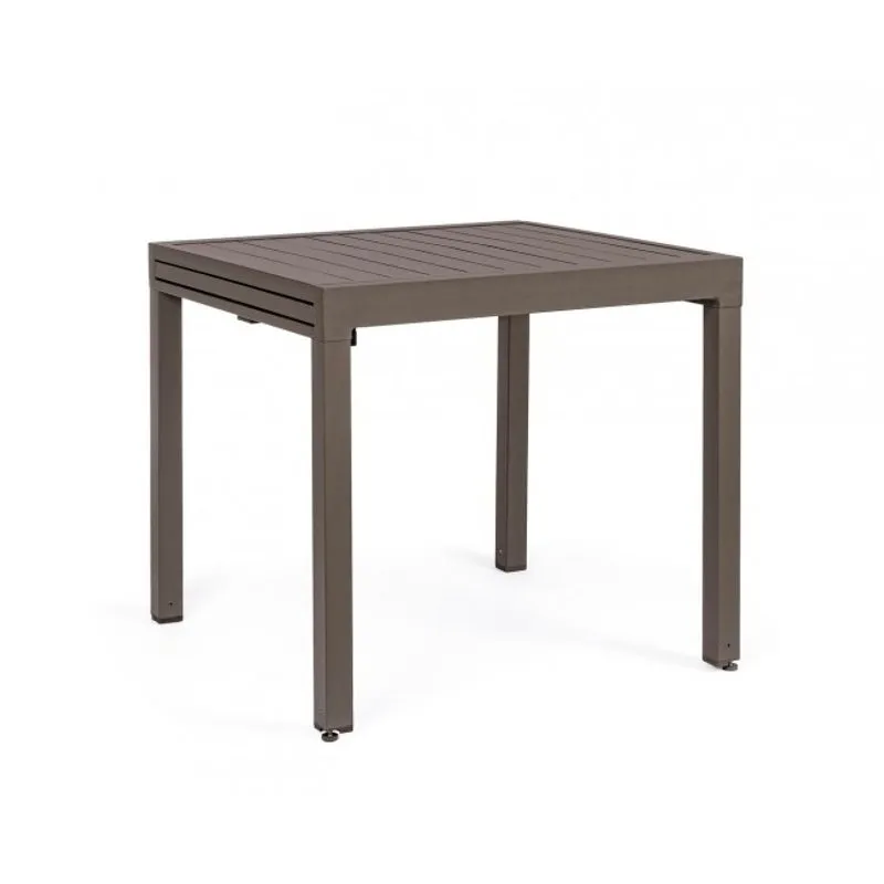 Bizzotto outdoor Tavolo allungabile Pelagius 83-166x80 coffee yk14
