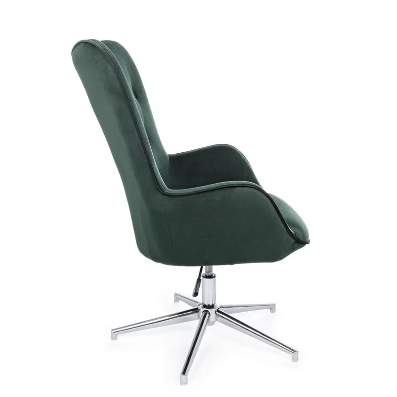 Bizzotto Poltrona Farida velluto verde
