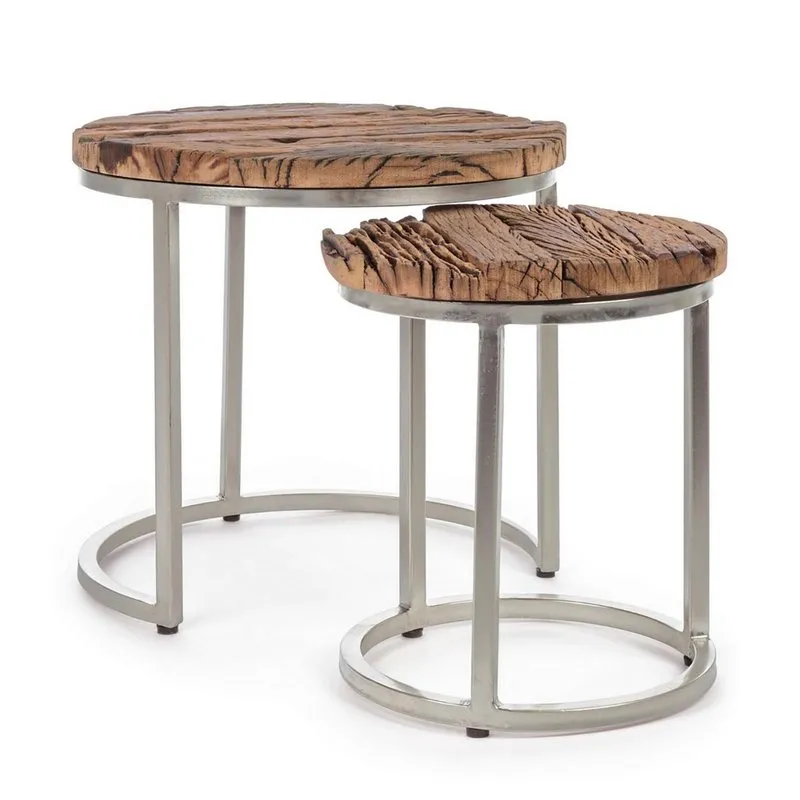 Bizzotto Set 2 tavolini Fafter alto