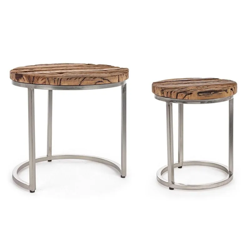 Bizzotto Set 2 tavolini Fafter alto