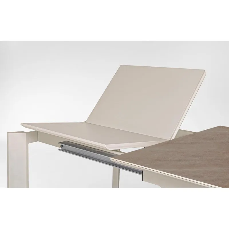 Bizzotto Tavolo allungabile Briva grigio-tortora 140-200x90