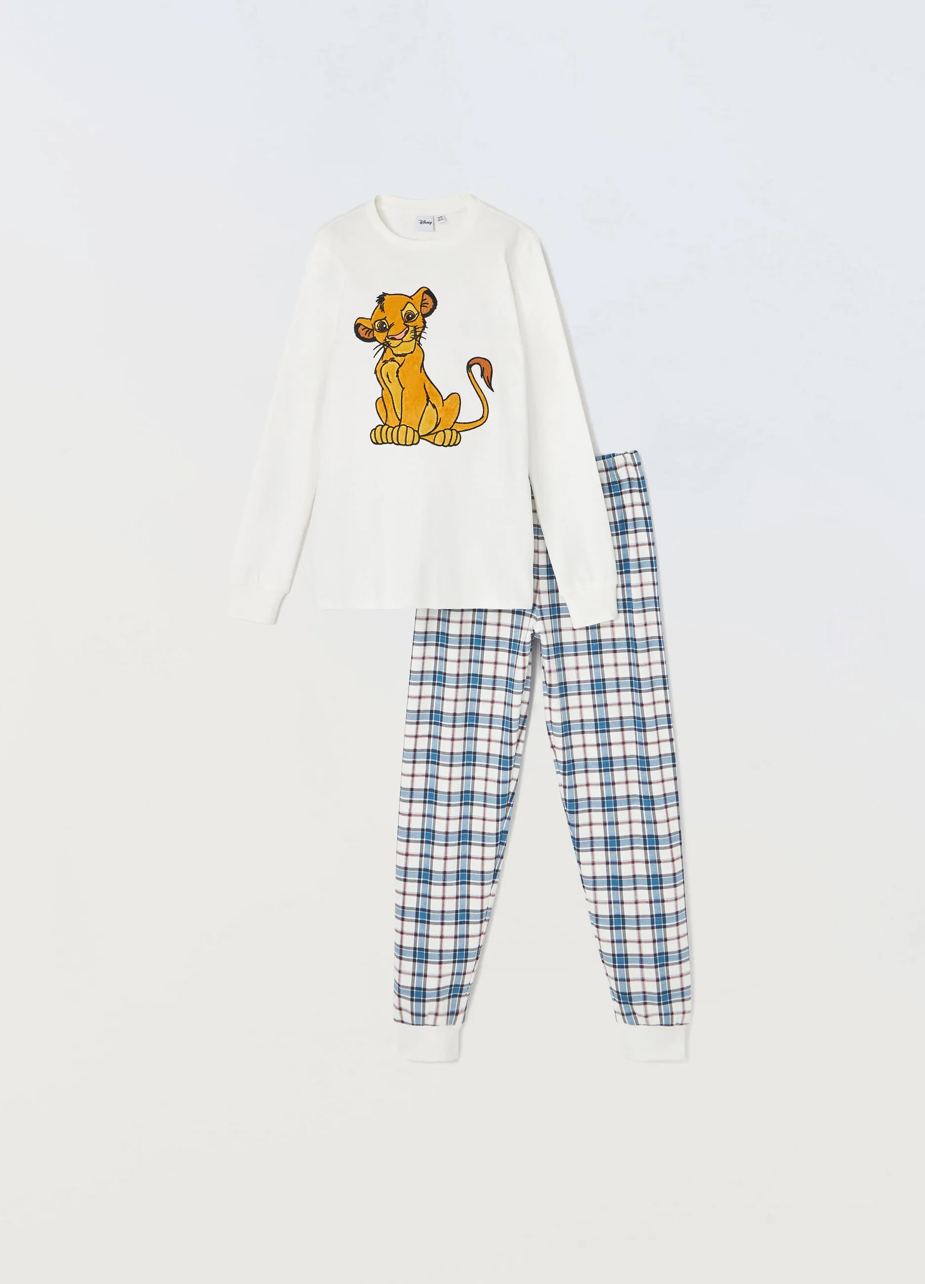 BLUKIDS  Set pigiama in puro cotone ragazza