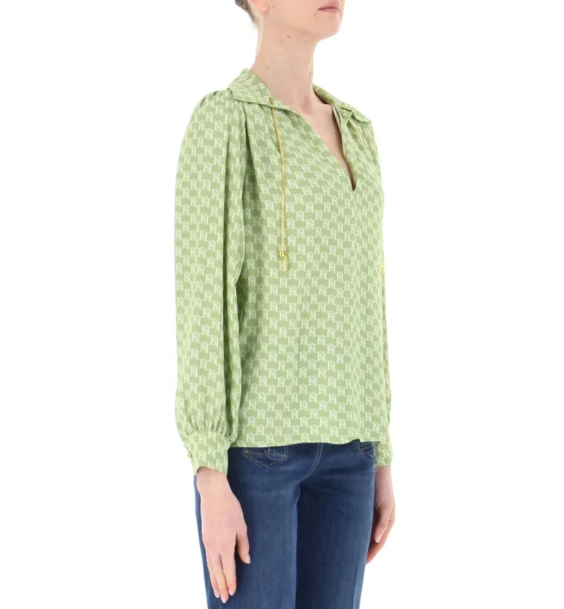 Blusa scollo V