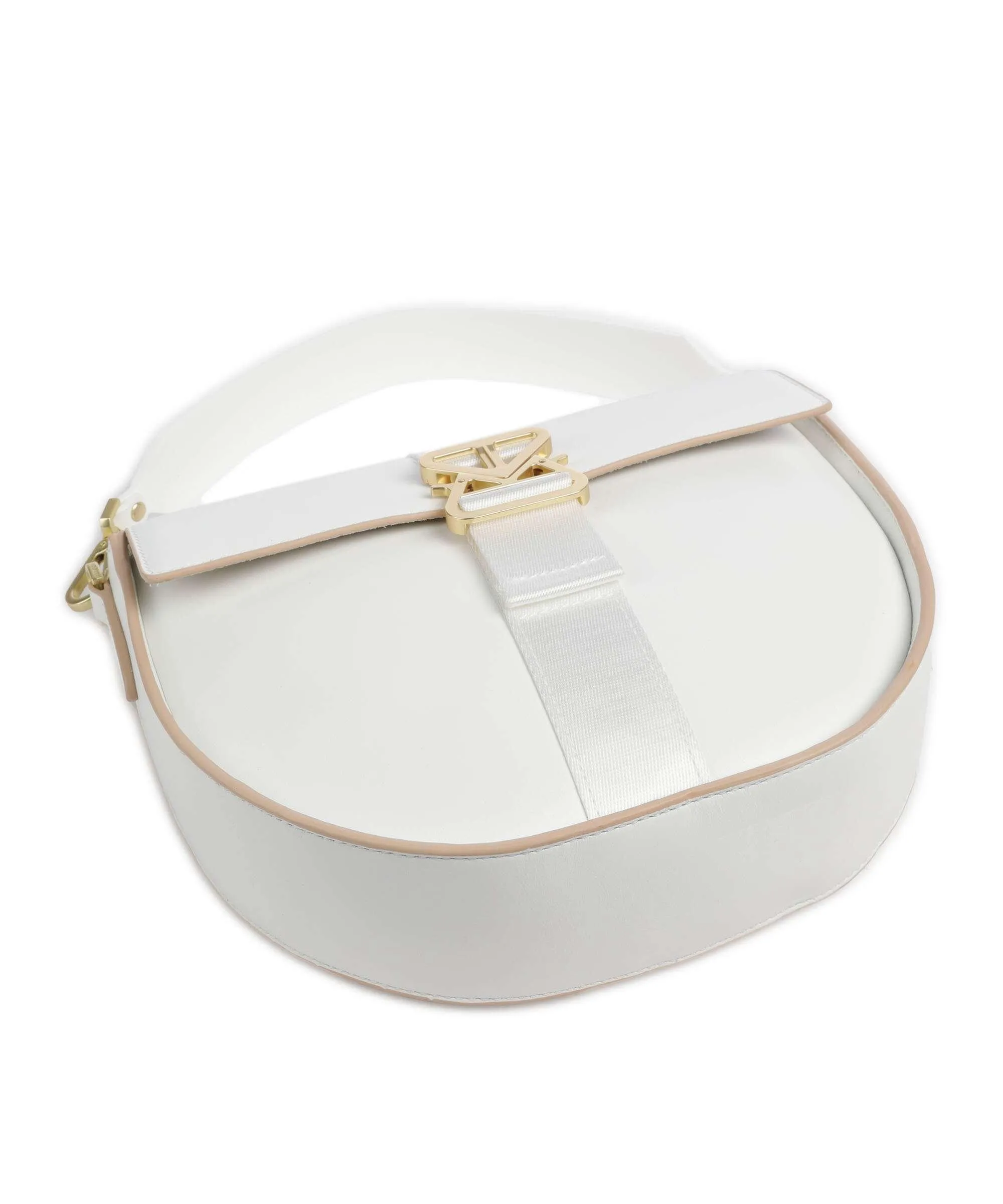  Bogner Zuoz Cassy Borsa a spalla pelle di vacchetta finemente grana bianco  