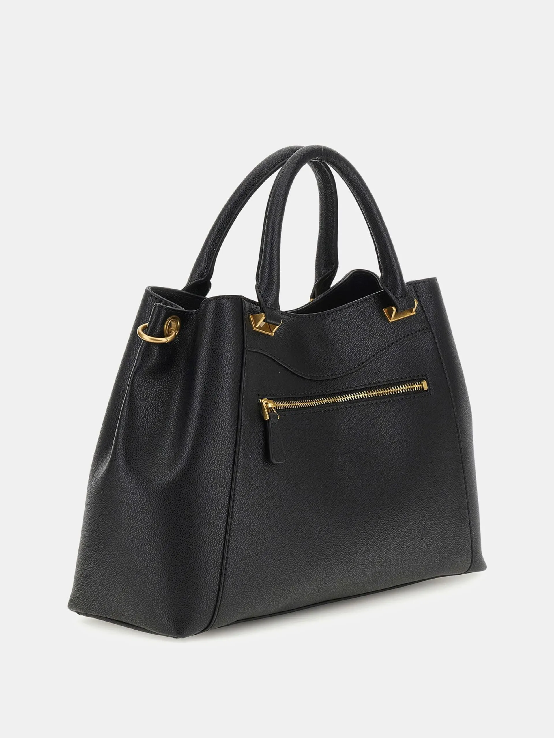 Borsa a mano emera charm logo guess