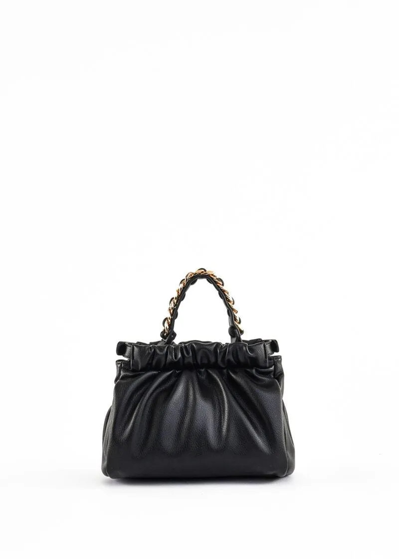 Borsa piccola a pieghe