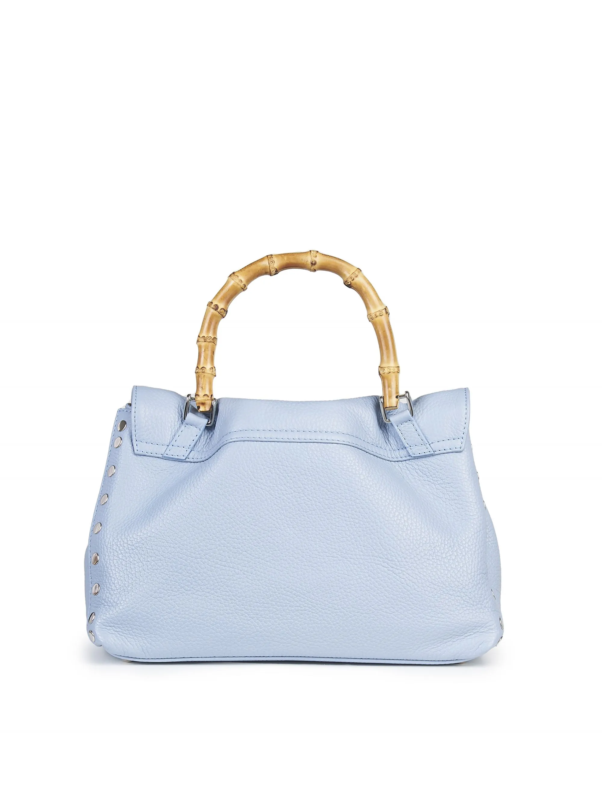 BORSA "POSTINA S" AZZURRO LINEA DAILY BAMBOO