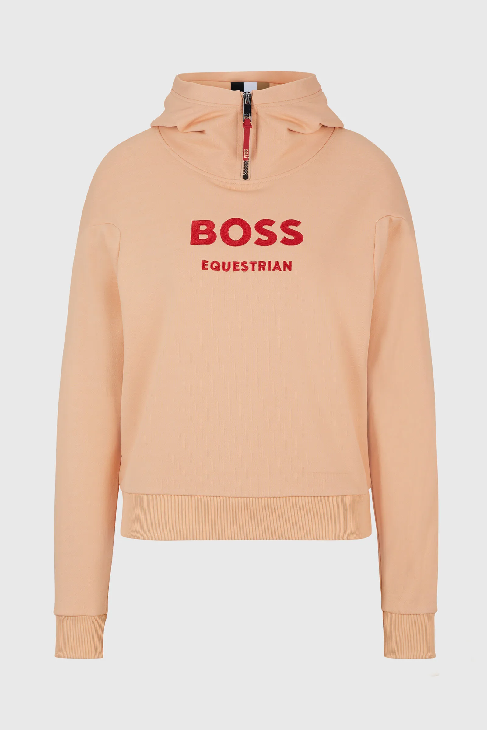 Boss Faye Logo Felpa con Cappuccio e Zip