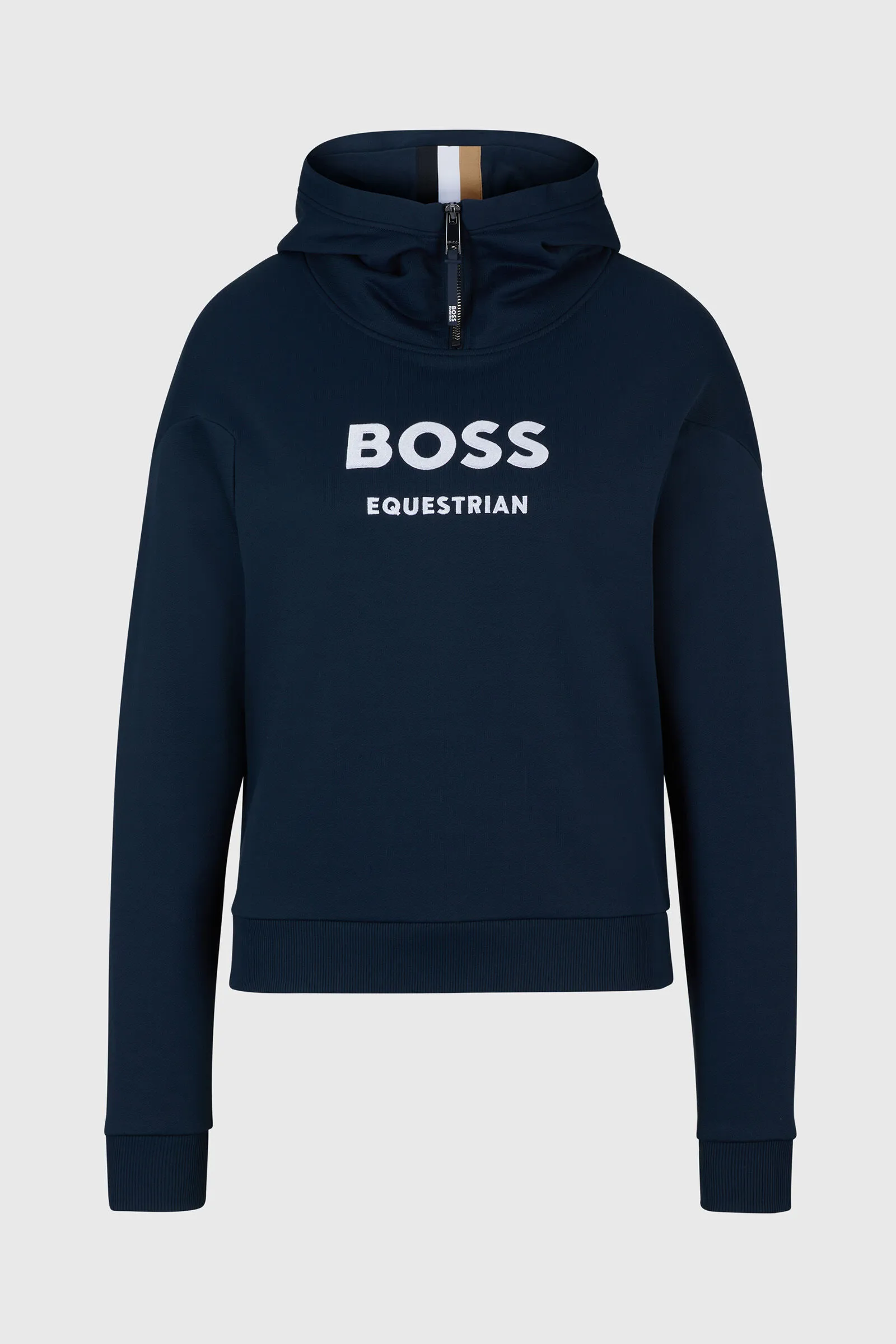 Boss Faye Logo Felpa con Cappuccio e Zip