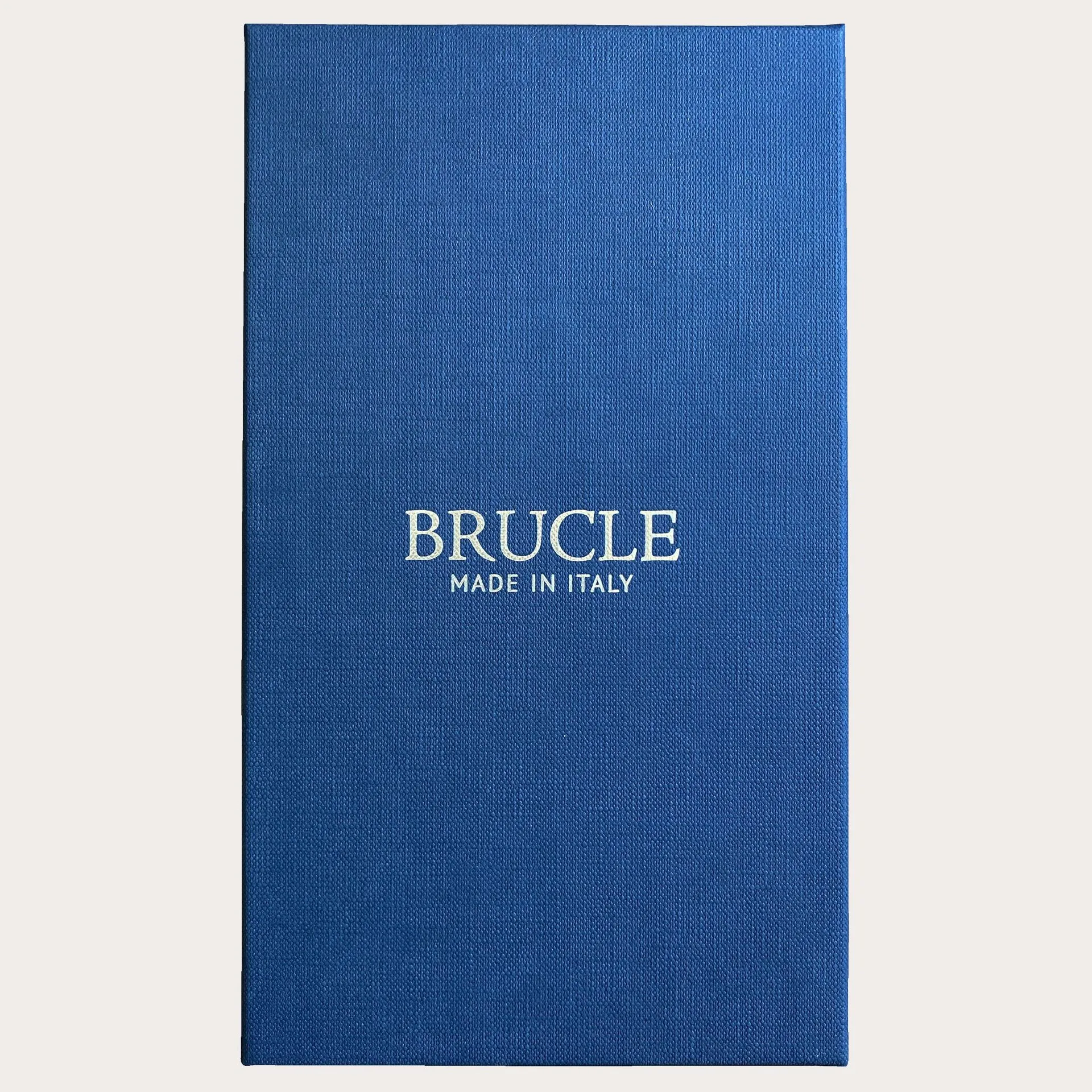 Bretelle sottili uomo e donna a Y con pattern a righe, blu e azzurro