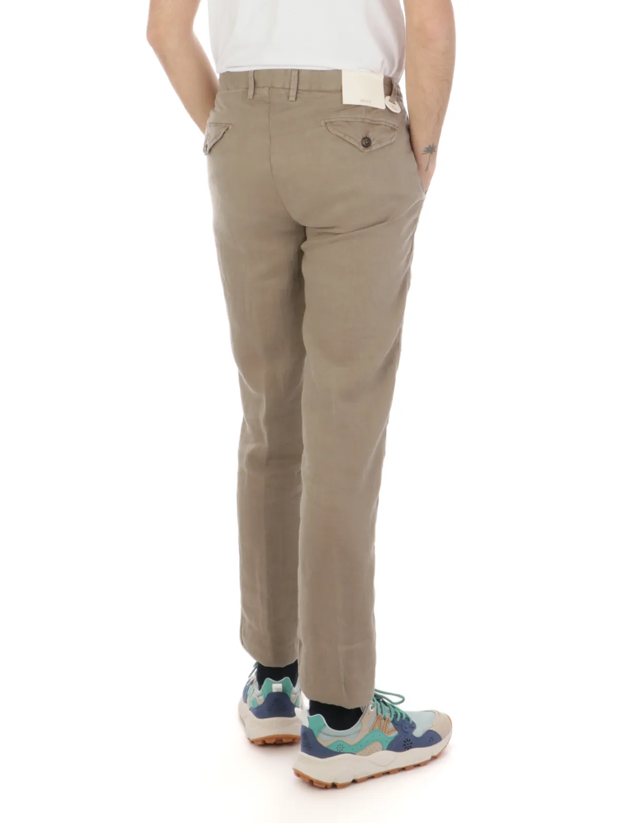 BRIGLIA 1949 ---------- Pantaloni Uomo in Lino ---------