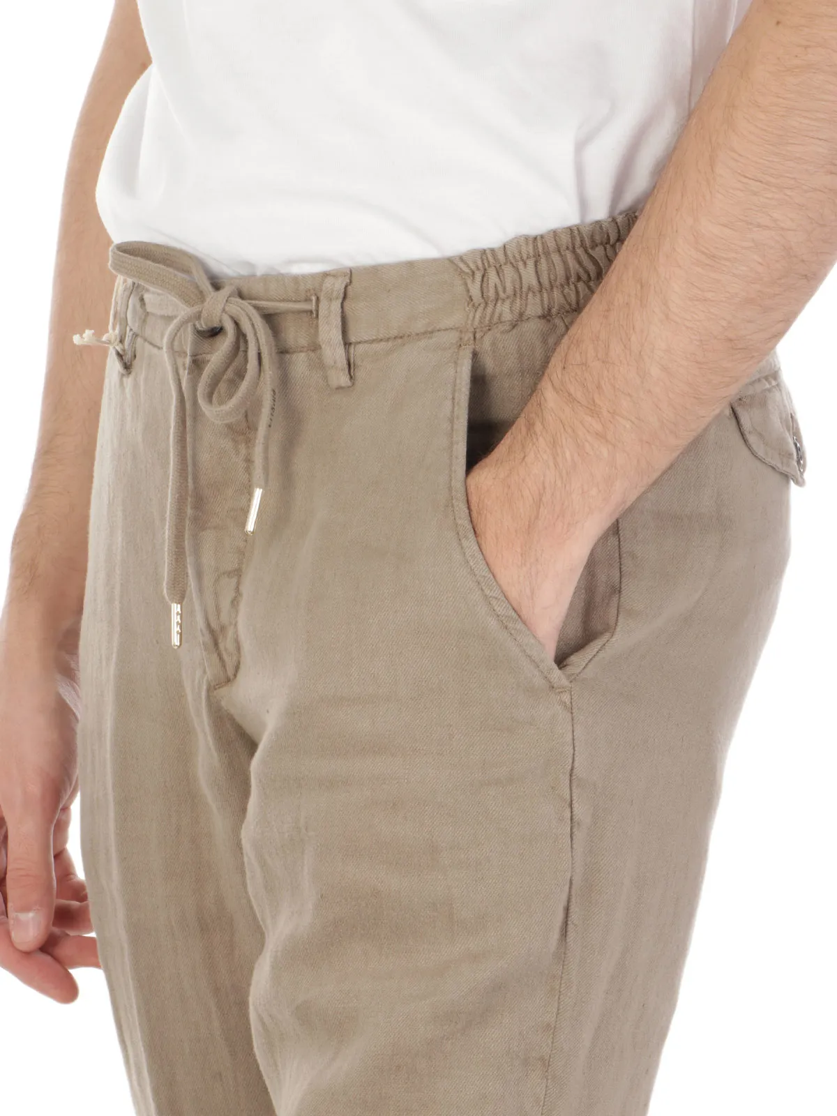 BRIGLIA 1949 ---------- Pantaloni Uomo in Lino ---------