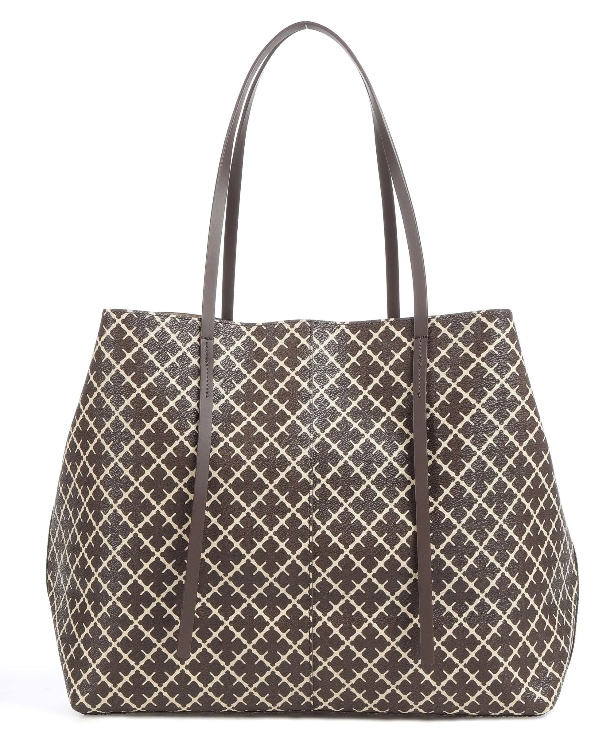  by Malene Birger Abi Borsa shopper pelle sintetica marrone scuro  