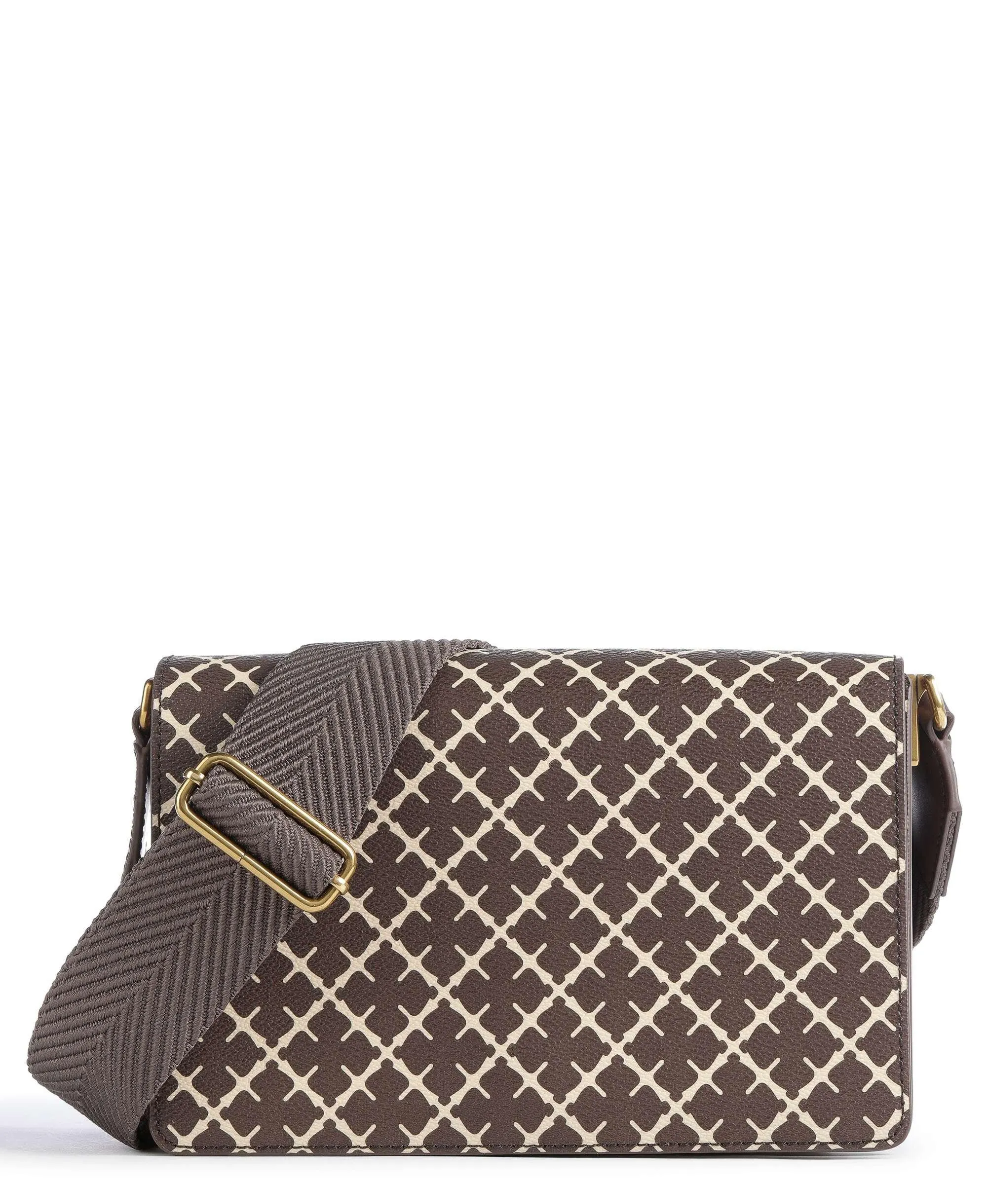  by Malene Birger Loenna Borsa a tracolla pelle sintetica marrone scuro  