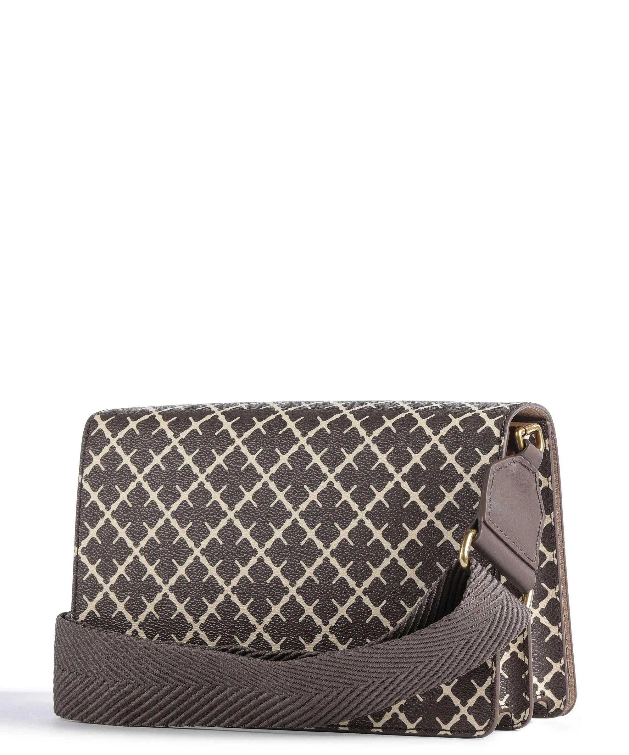  by Malene Birger Loenna Borsa a tracolla pelle sintetica marrone scuro  
