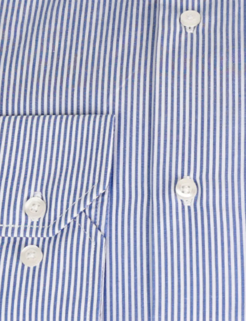 Camicia bastoncino classica in cotone