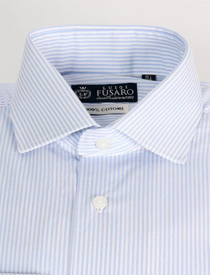 Camicia bastoncino classica in cotone