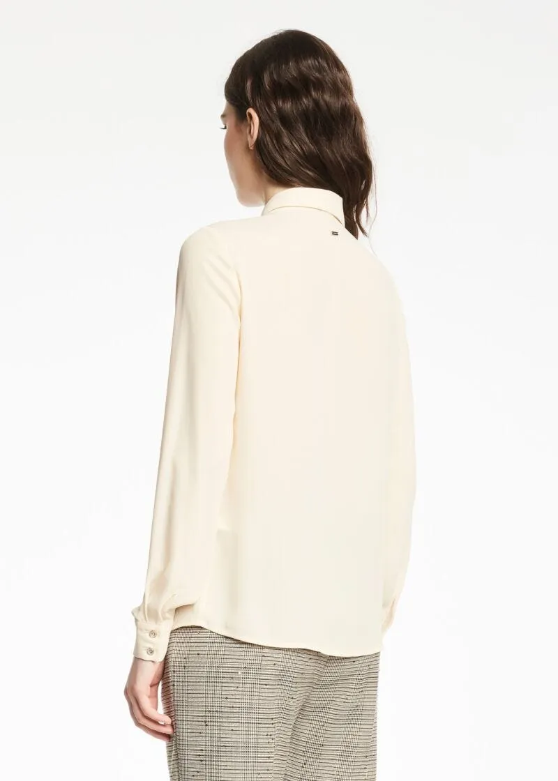Camicia con rouches