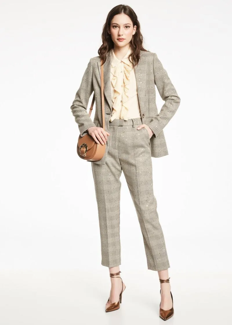Camicia con rouches