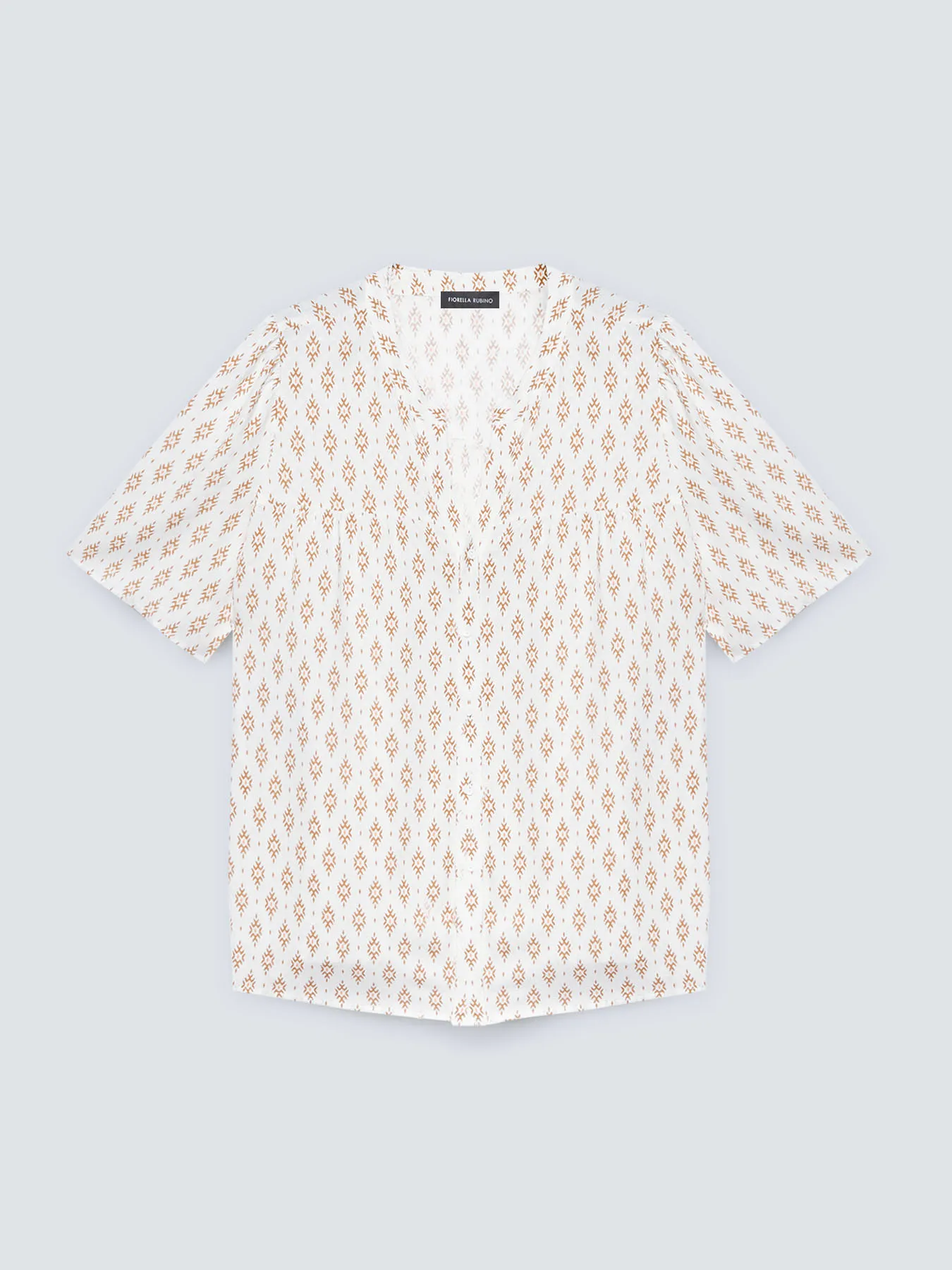 Camicia con stampa etnica