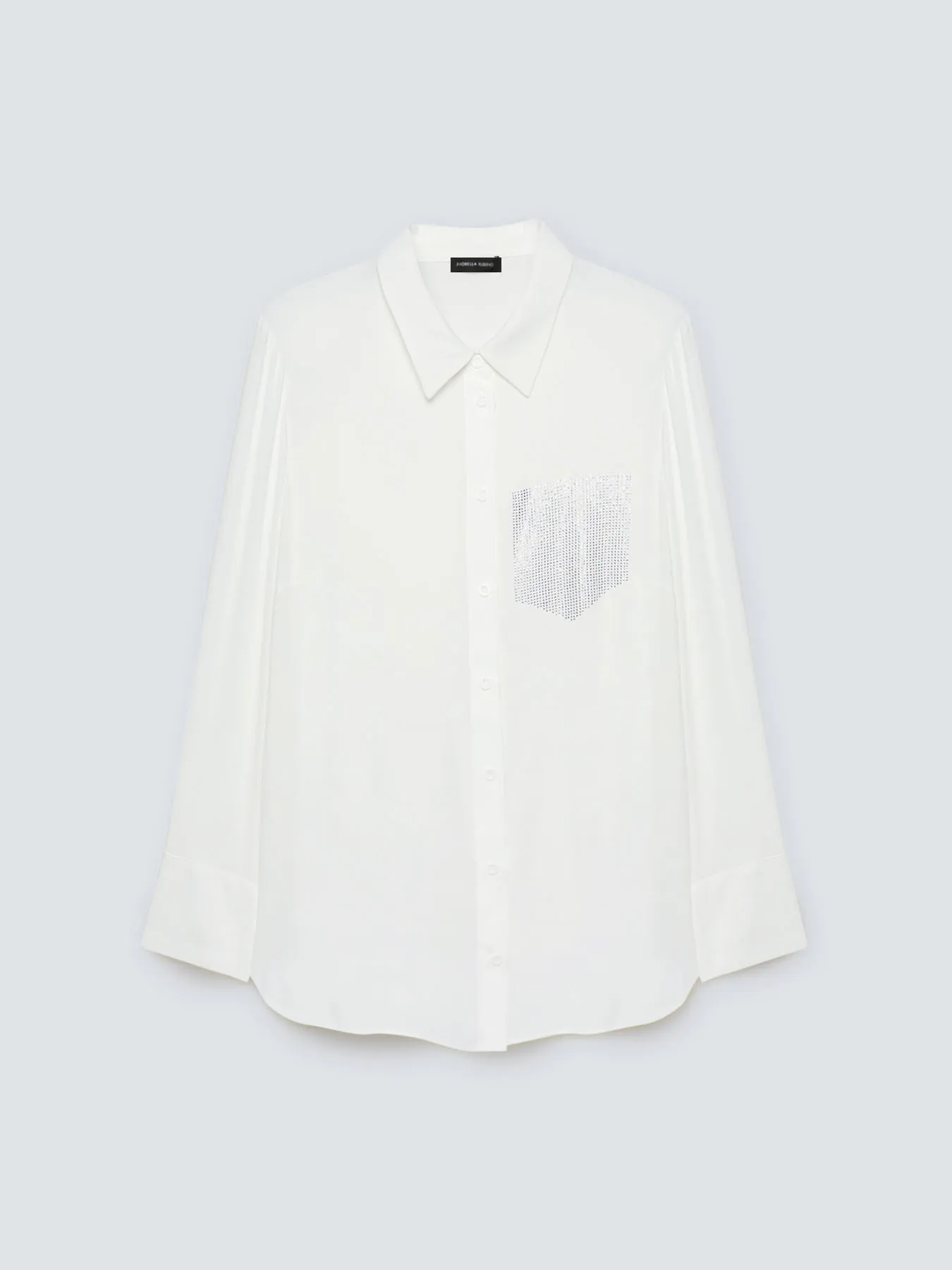 Camicia con taschino decorato